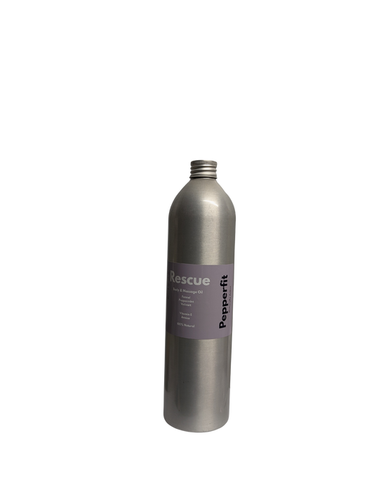 Professional Body & Massage Oil - Rescue 1 ltr